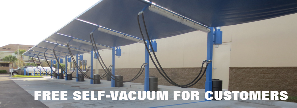 Free self-vacuum for customers
