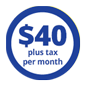 monthly car wash plan 40 dollars